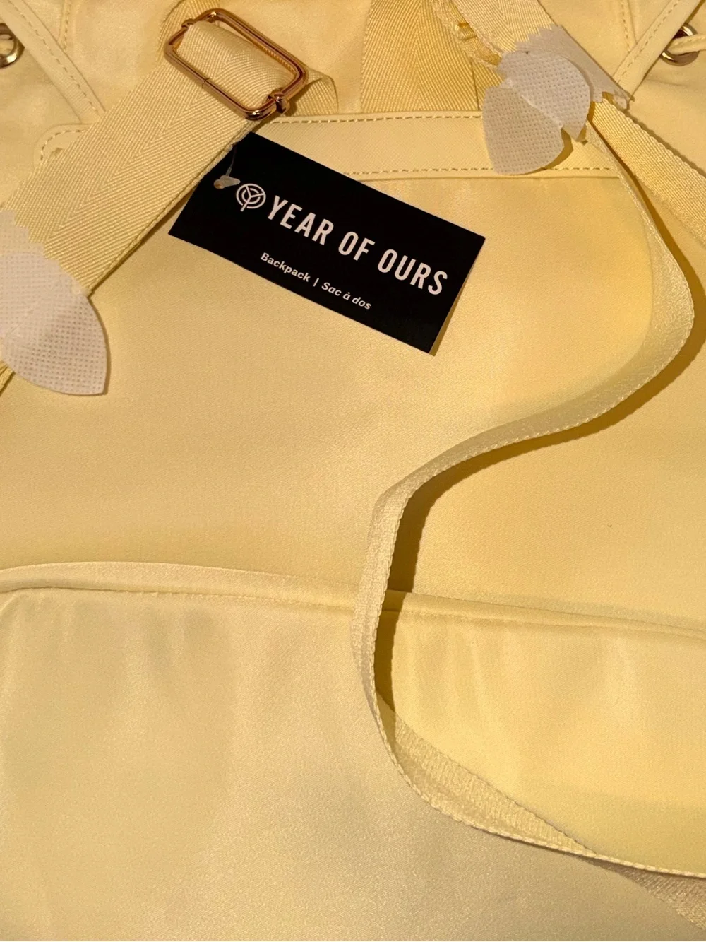 Yellow Women’s Everyday Backpack Tote - Lightweight Fashion Bag